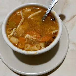 Caldo de pollo like my grandma used to make.