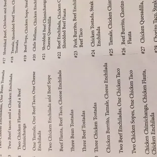 Combos on combos on combos