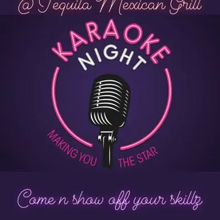 We are having karaoke night on Saturday's now! By popular demand!!! Come check it out!!