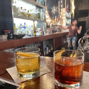 Old Homey and Oaxacan Old Fashioned