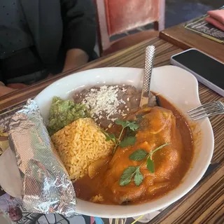 Chile Relleno de Queso Lunch