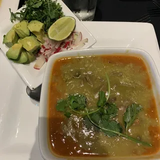 Carne con Chile Stew Lunch