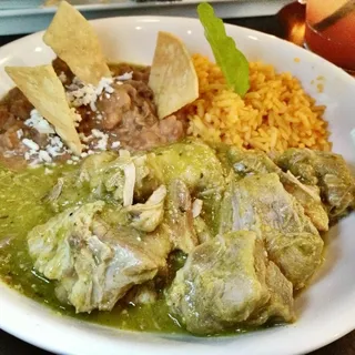 Carne de Puerco en Salsa Verde