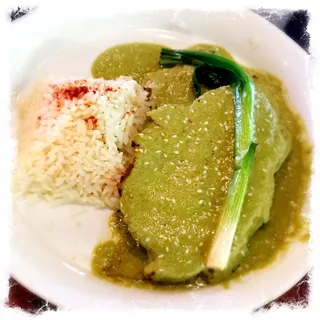 Pipian Verde con Chuleta de Puerco