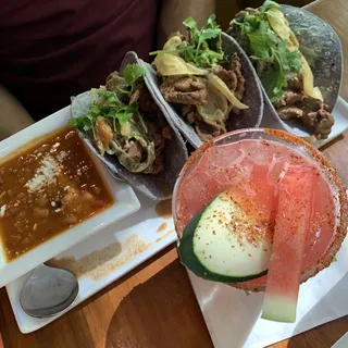 Tacos Poblanos de Arrachera