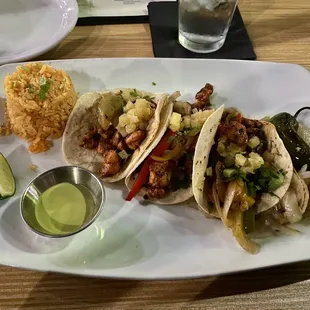 Chicken Pastor Tacos