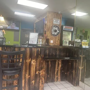 Bar area