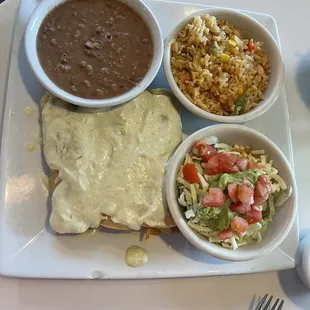 Shredded Chicken Quesadilla