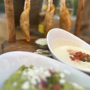 Guac 10/10 Queso 10/10 Empanadas 12/10