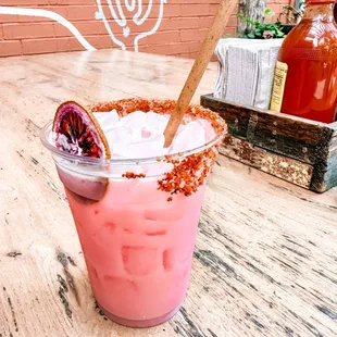 Blood Orange Coconut Margarita
