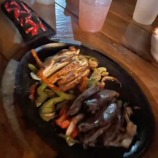 Combination Fajitas Plate