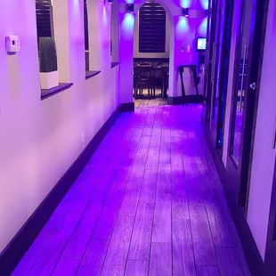Hallway leading to other dining areas
