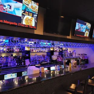 The bar area is pretty awesome. But they need a bartender here at all times. They came after 6 mins of me waiting...