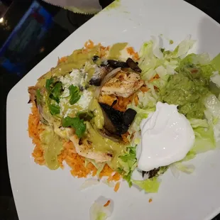 Pollo a la Cilantro Cream