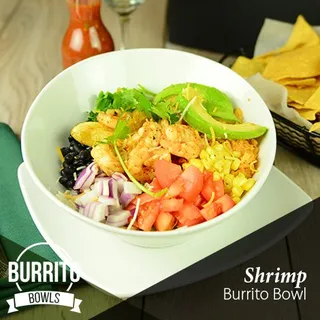 Grilled Shrimp Burrito Bowl