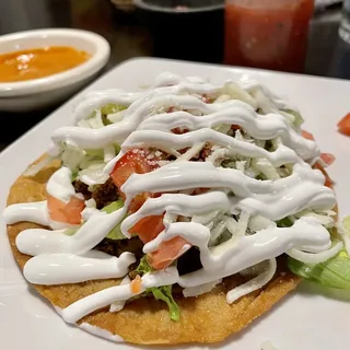 Beef Tostada a la Carta