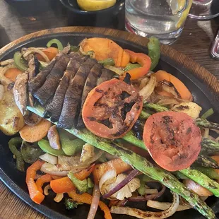 Portobello Veggie Fajitas