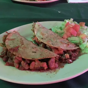 Pork and Ground Beef Tacos!