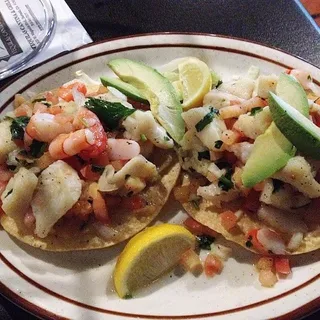 Ceviche Tostadas