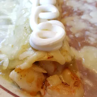 Shrimp Enchiladas