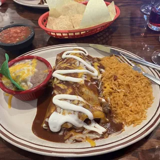 Chile Colorado Burrito