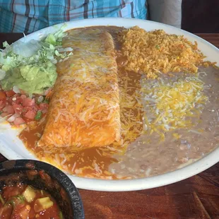 Carne asada burrito