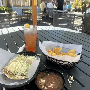 $2 chicken, beef, and bean tacos on Tuesdays