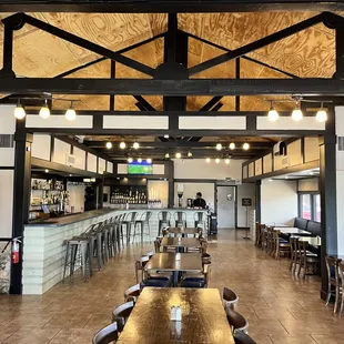 the inside of the restaurant