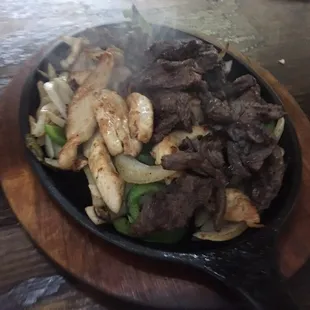 Hot fajitas!