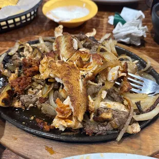 Fajitas Mar Y Tierra