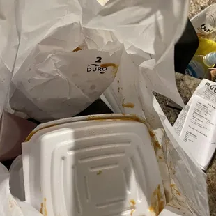 What can happen if you order the beans and rice side