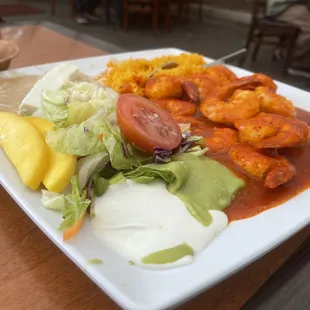 Camarones a La Diabla