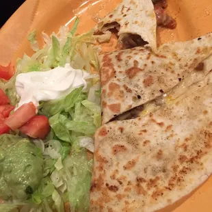 I think these are quesadillas.  Wonderful!