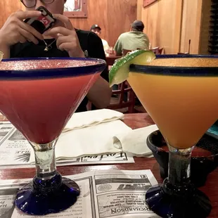 Medium frozen margaritas