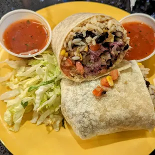 Vegan Burrito, Mexican Way ($16)