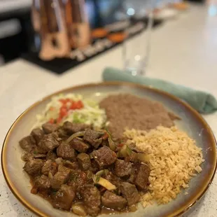 Beef Steak a la Mexicana