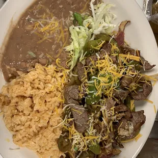 a plate of food