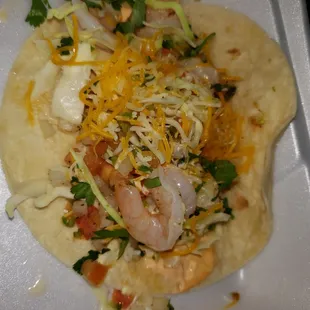 Shrimp taco