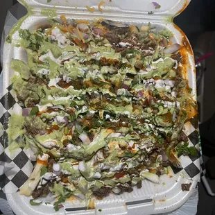 nachos, food