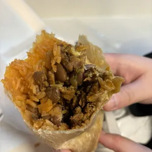 Pastor Burrito the flavor on this is INSANE‍