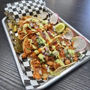 Chicken Tequilero Tacos