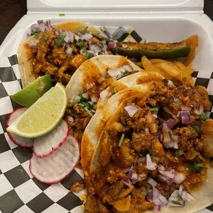 Carnitas tacos - so flavorful and good