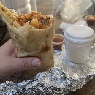 Breakfast Burrito Tequilero