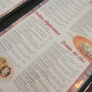 Great menu!