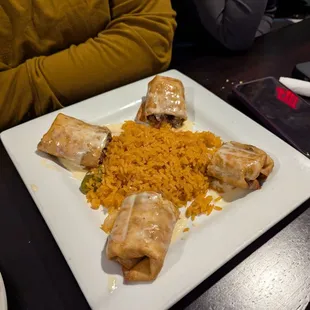 Grilled chiminchanga