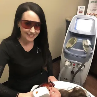 Meet Tiffany, one of the sweetest laser techs/aestheticians with 10 years of experience under her belt