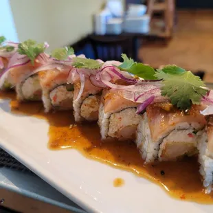 Cilantro Forest Roll