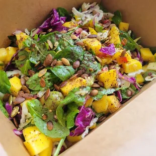 Mango Kalamata Olive Salad