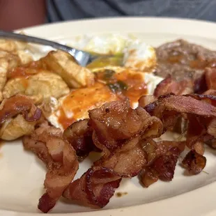 a plate of food