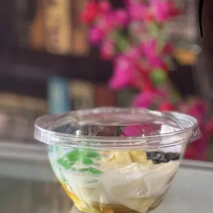 Tofu Singapore with a lot of Toppings  I love it